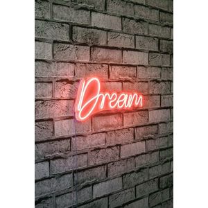 Decoratiune luminoasa LED, Dream, Benzi flexibile de neon, DC 12 V, Rosu imagine