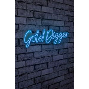 Decoratiune luminoasa LED, Gold Digger, Benzi flexibile de neon, DC 12 V, Albastru imagine