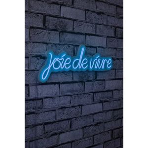 Decoratiune luminoasa LED, Joie de Vivre, Benzi flexibile de neon, DC 12 V, Albastru imagine