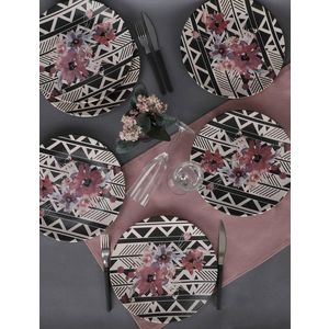 Set platouri pentru servire, Keramika, 275KRM1282, Ceramica, Multicolor imagine