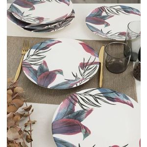 Set platouri pentru servire, Keramika, 275KRM1354, Ceramica, Multicolor imagine