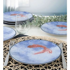 Set farfurii pentru desert, Keramika, 275KRM1369, Ceramica, Alb imagine