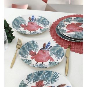 Set farfurii pentru desert, Keramika, 275KRM1321, Ceramica, Multicolor imagine