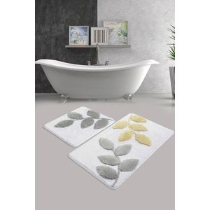 Set covorase de baie 2 piese, Chilai Home, Innovia, Acril, Multicolor imagine