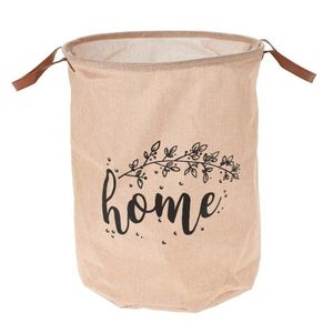 Cos de rufe Home, Excellent Houseware, 40x50 cm, canvas, natural imagine