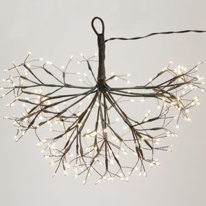 Decoratiune luminoasa 240 Led-uri alb cald Festive Mistletoe 35 cm imagine