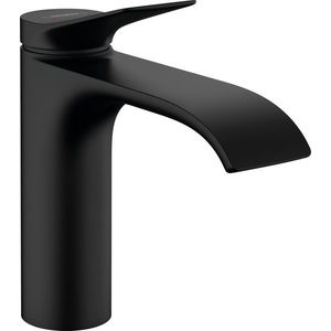 Baterie lavoar Hansgrohe Vivenis 110 ventil pop-up negru mat imagine