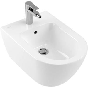 Bideu suspendat Villeroy & Boch Subway 2.0 CeramicPlus alb Alpin imagine