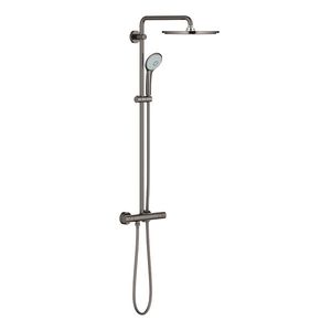 Coloana de dus Grohe Euphoria System 310 cu baterie termostatata hard graphite imagine