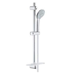 Set de dus Grohe Euphoria 110 Champagne cu para de dus 3 jeturi furtun 175cm si bara 60cm crom imagine