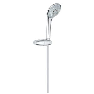 Set de dus Grohe Euphoria 110 cu para de dus 3 jeturi furtun si agatatoare crom imagine