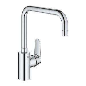 Baterie bucatarie Grohe Eurodisc Cosmopolitan pipa U crom imagine