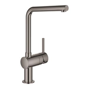 Baterie bucatarie Grohe Minta pipa L hard graphite imagine