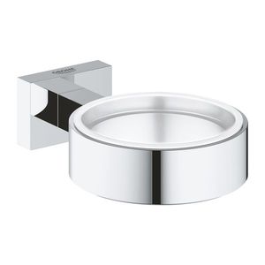 Suport de perete pentru pahar Grohe Essentials Cube crom imagine