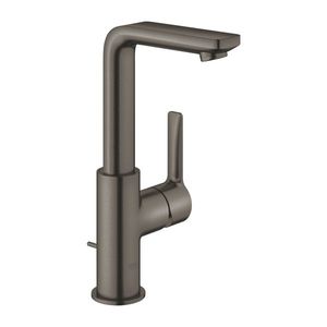 Baterie lavoar Grohe Lineare L ventil pop-up brushed hard graphite imagine