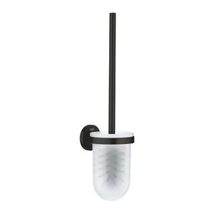 Perie wc cu suport de perete Grohe Start matte black imagine