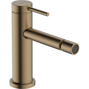 Baterie bideu Hansgrohe Tecturis S ventil pop-up inclus brons periat imagine