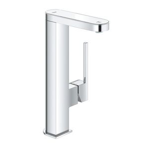 Baterie lavoar Grohe Plus L cu display LED ventil click-clack crom imagine