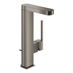 Baterie lavoar Grohe Plus L cu pipa extractibila ventil pop-up brushed hard graphite imagine