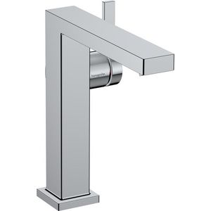 Baterie lavoar Hansgrohe Tecturis E 150 Fine CoolStart ventil click-clack crom imagine