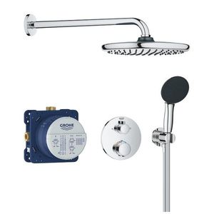 Sistem de dus incastrat Grohe Precision Vitalio Start 250 cu 2 consumatori crom imagine