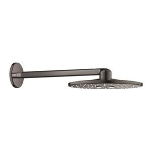 Palarie de dus Grohe RainShower SmartActive 310 2 tipuri de jet cu brat de dus 43cm de perete hard graphite imagine