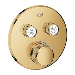 Baterie cada - dus termostatata Grohe Grohtherm SmartControl Round montaj incastrat necesita corp ingropat cool sunrise imagine