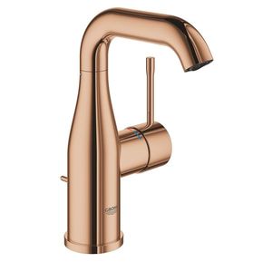 Baterie lavoar Grohe Essence M ventil pop-up warm sunset imagine