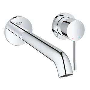 Baterie lavoar Grohe Essence L din 2 elemente de perete necesita corp incastrat crom imagine