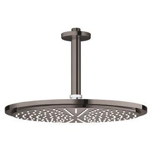 Palarie de dus Grohe RainShower Cosmopolitan 310 si brat de dus 142mm de tavan hard graphite imagine