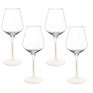 Set 4 pahare vin alb Villeroy & Boch Manufacture Rock Blanc 380 ml imagine