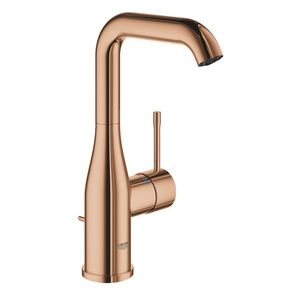 Baterie lavoar Grohe Essence New L ventil pop-up warm sunset imagine