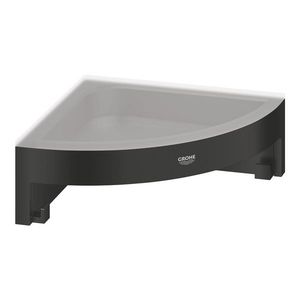 Etajera de dus de colt Grohe Start Cube matte black imagine