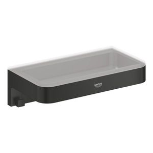 Etajera de dus Grohe Start Cube matte black imagine