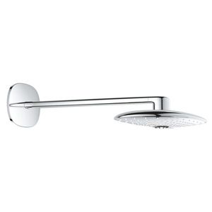 Palarie de dus Grohe Rainshower Duo 360 cu doua jeturi brat de perete 450m crom imagine