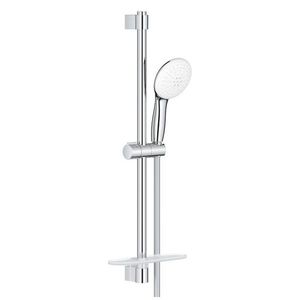 Set de dus Grohe Tempesta 110 II cu para de dus cu doua jeturi furtun si bara de 60cm crom imagine