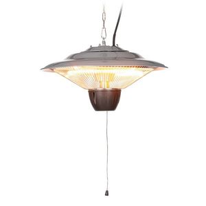 Blumfeldt Hitzkopf, încălzitor de tavan cu infraroșu, tub de încălzire cu halogen, 2 nivele 750/1500 W imagine