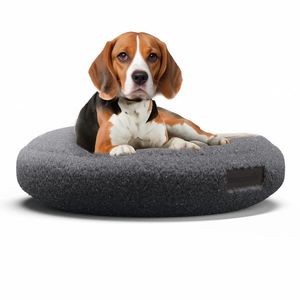 Brunolie Patul pentru câini SnugNest Ø70 cm, pentru câini mici, mâner de transport, antiderapant imagine