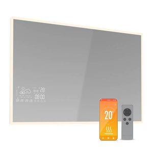 Blumfeldt Încălzitor cu infraroșu, Smart Mirror, Infraroșu, 500 W, IP44 imagine