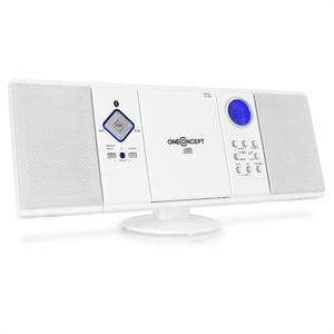 OneConcept Sistem audio stereo V-12 Alb imagine