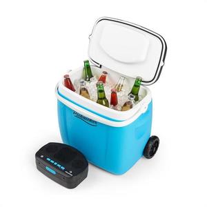 Auna PICKNICKER TROLLEY MUSIC COOLER, cutie de răcire, 36 L, difuzor BT, culoare albastră imagine