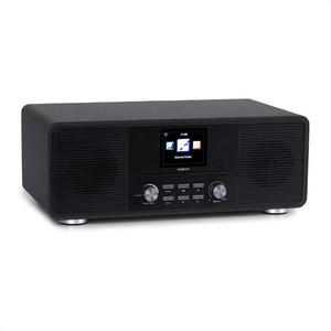 OneConcept Streamo CD, radio prin internet, 2 x 10 W, WLAN, DAB +, FM, CD player, BT, negru imagine