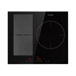 Klarstein Delicatessa 3 Flex, plită cu inducție, 3 zone, 6600W, ceramică de sticlă, negru imagine