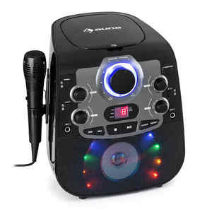 Auna StarMaker 2.0, sistem karaoke, funcție bluetooth, CD player, inclusiv și microfon imagine