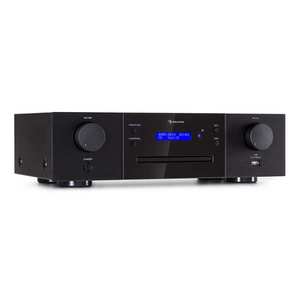 Auna CD-1000 DG, CD Player, USB, MP3, telecomandă, afișaj LED, aluminiu imagine