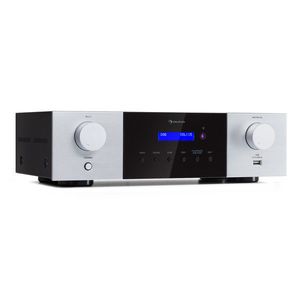 Auna AMP-4000 DAB, amplificator stereo Hifi, radio DAB+, USB, telecomandă, afișaj LED imagine