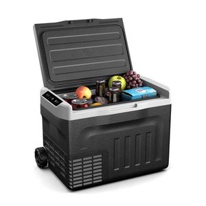 Klarstein Răcitor cu compresor PolarForce 30L| Panou LCD, iluminat, off-road, protecție baterie, 12V/230V imagine