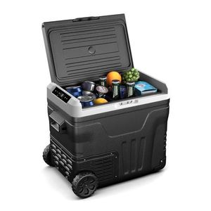 Klarstein PolarForce 50L răcitor cu compresor| Panou LCD, iluminat, off-road, protecție baterie, 12V/230V imagine