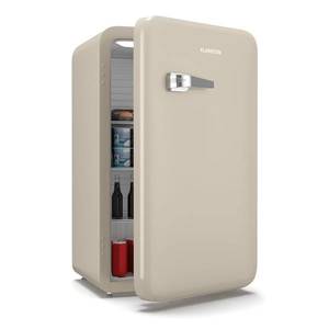 Klarstein Audrey Evo minifrigider, 90 l, design retro, silențios, compact, disponibil în 3 culori. imagine