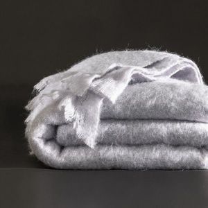 Pătură din lână mohair Ourson® cu lână de capră Angora imagine